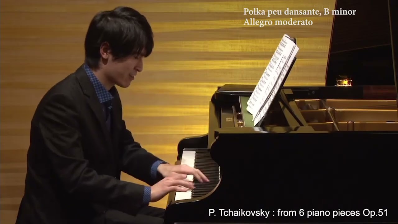 Tchaikovsky : Polka peu dansante Op.51 No.2 - Kaoru Jitsukawa
