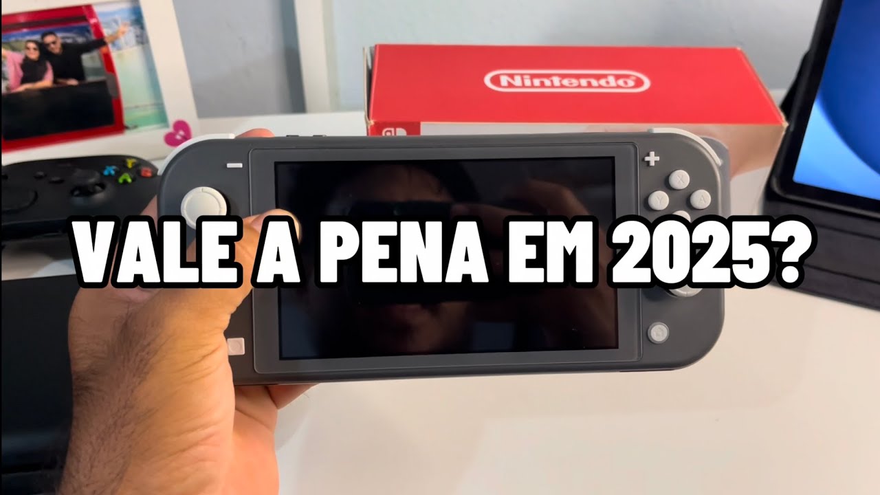 NINTENDO SWITCH LITE DESBLOQUEADO EM 2025 VALE A PENA?