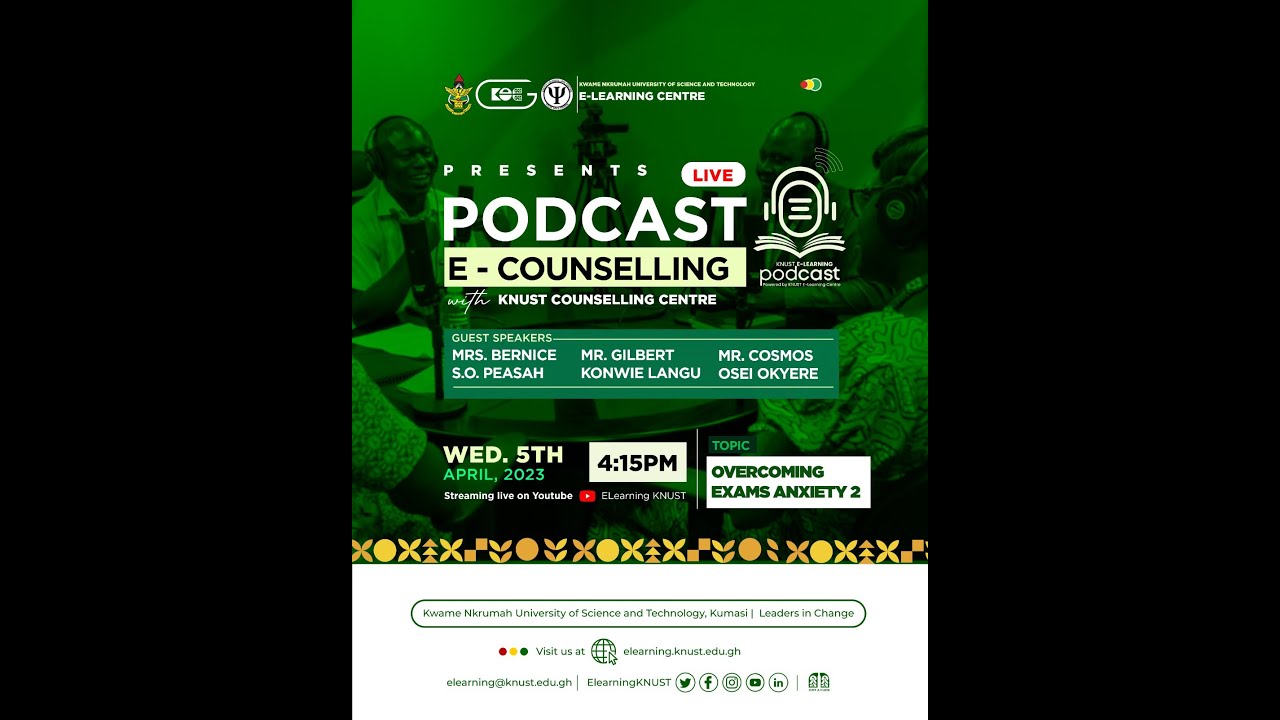 PODCAST | E-Counseling | OVERCOMING EXAMS ANXIETY- SECOND EDITION