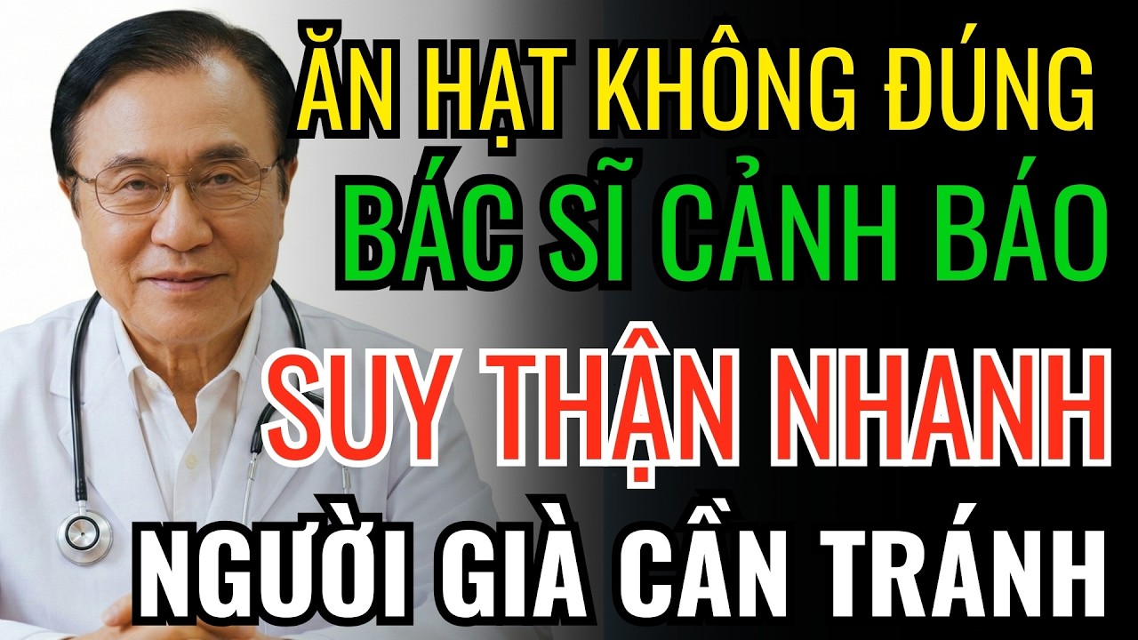 CẢNH BÁO: 3 Loại Hạt Cực Độc Khiến Thận Suy Yếu Nhanh