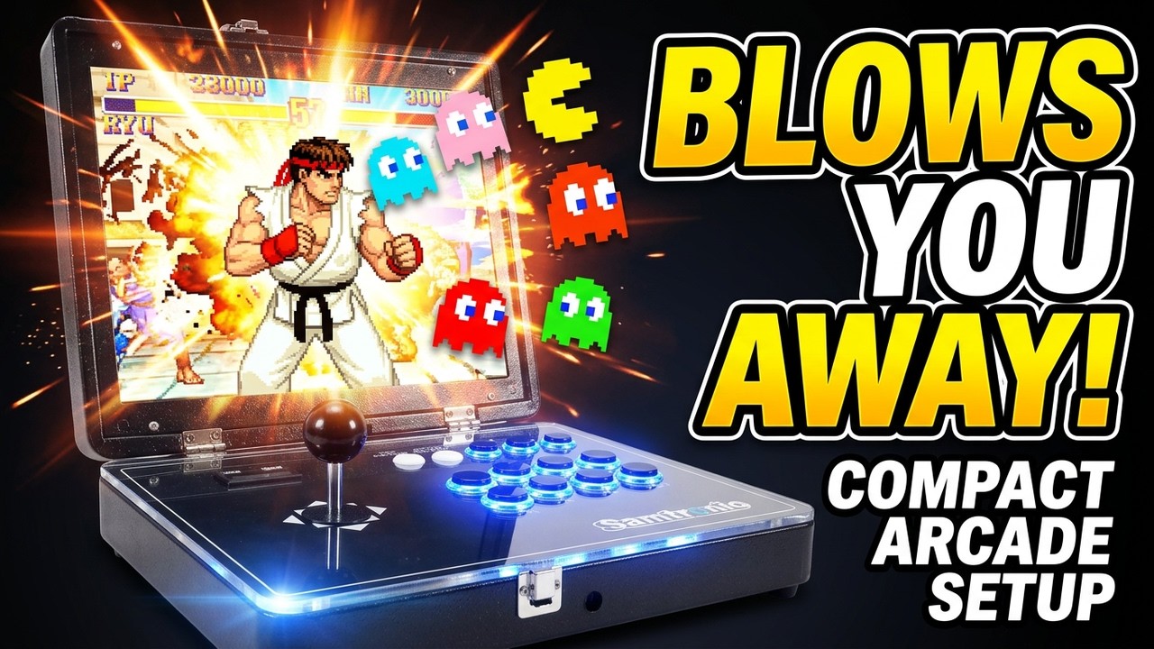 This Compact Arcade Setup will Blow You Away