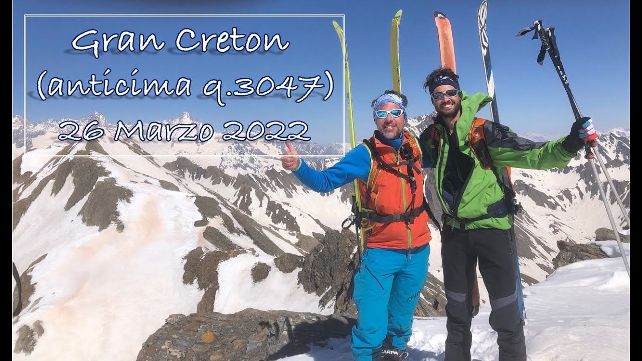 Gran Creton (m.3070) - Scialpinismo Skialp - GoPro Video