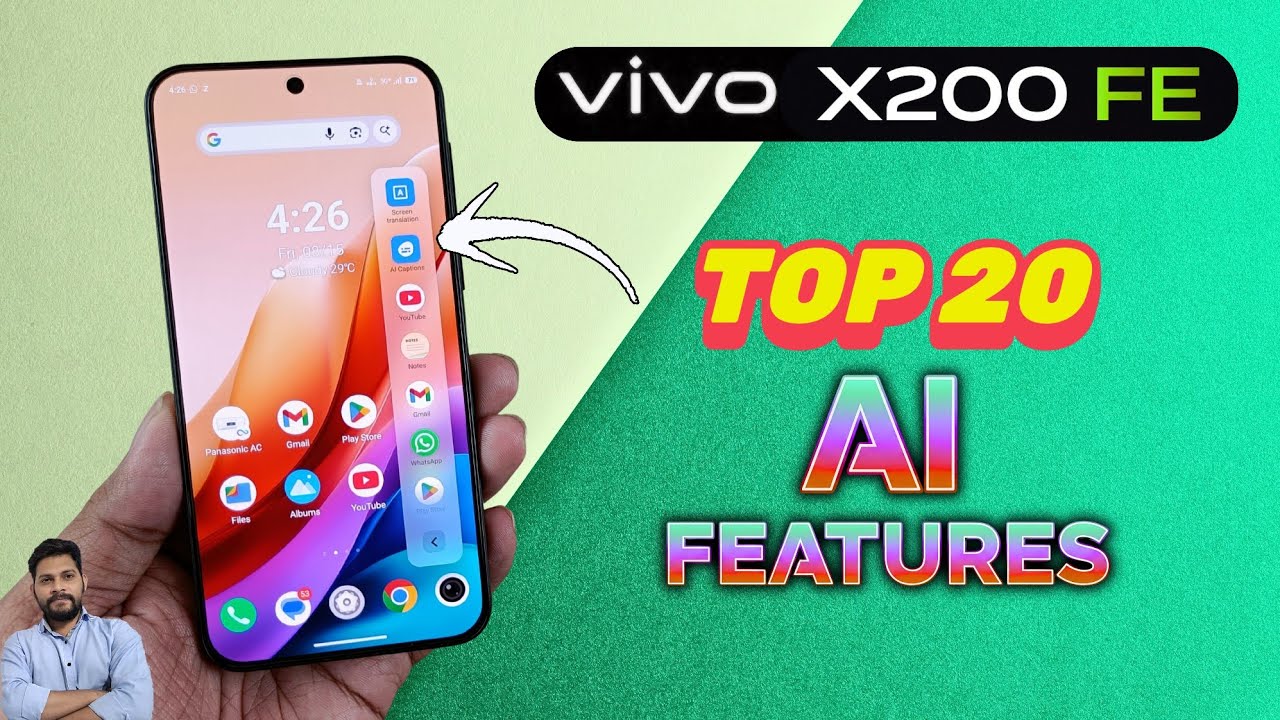 Vivo X200 FE 5G: 20 лучших функций искусственного интеллекта, которые вы должны использовать в св...