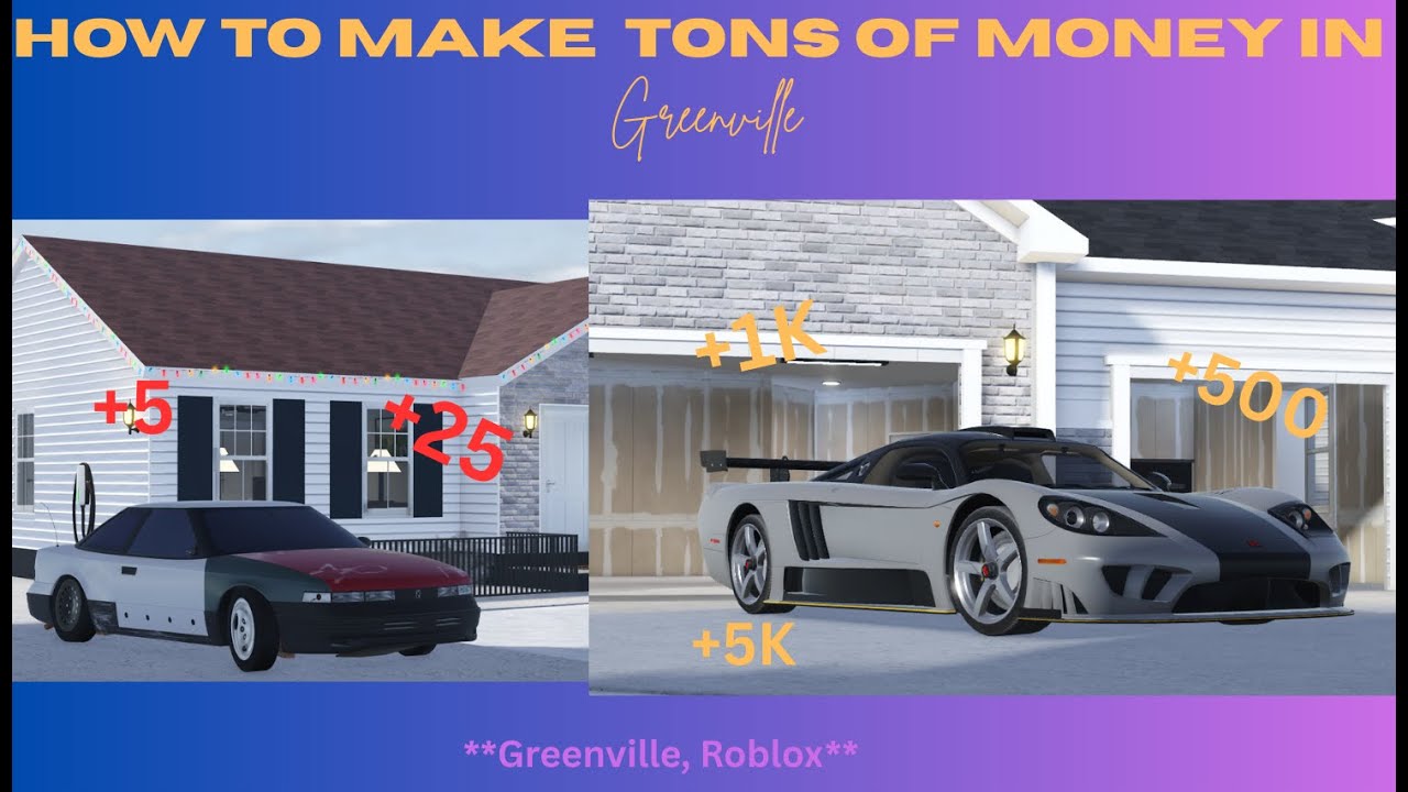 HOW TO MAKE TONS OF MONEY IN GREENVILLE 2026! (Greenville, Roblox.)