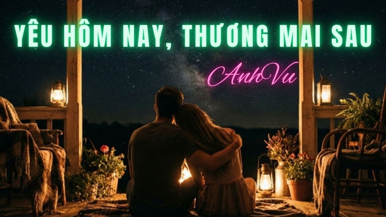 YÊU HÔM NAY THƯƠNG MAI SAU - ANHVU | OFFICIAL MUSIC