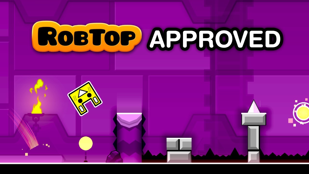 Часть Geometry Dash, созданная по замыслу Robtop