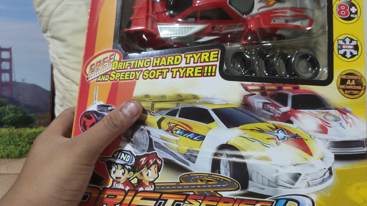 Unbox RC รถบังคับ ตราเพชร Race-Tin Flash & Dash Drifting รถบังคับดริฟ 4 ล้อ scale 1/24 (v.แก้ไข)