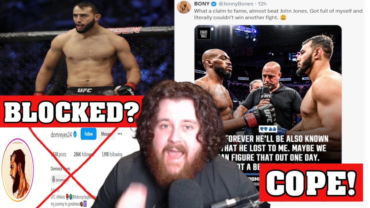 The MMA Guru Reacts To Jon Jones ROASTING Dominick Reyes On Twitter? Reyes BLOCKED Guru?