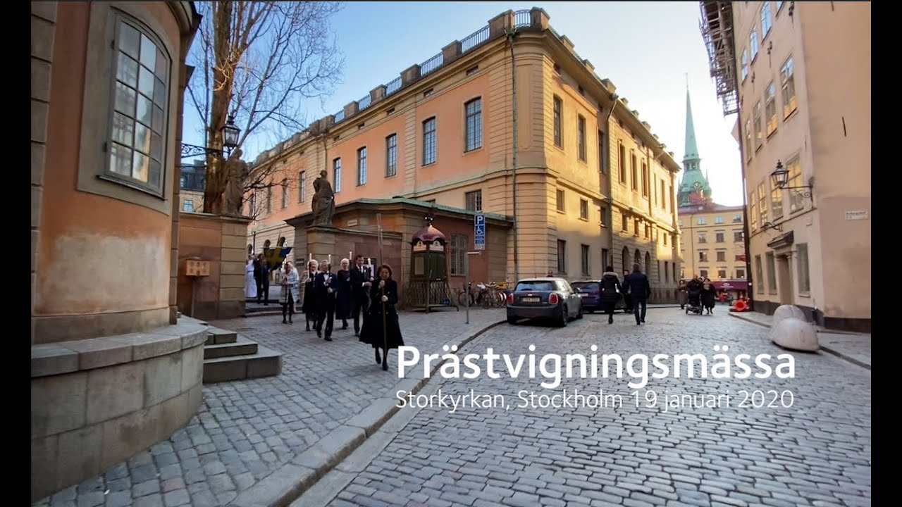 Prästvigning Storkyrkan, Stockholm, 19 januari 2020