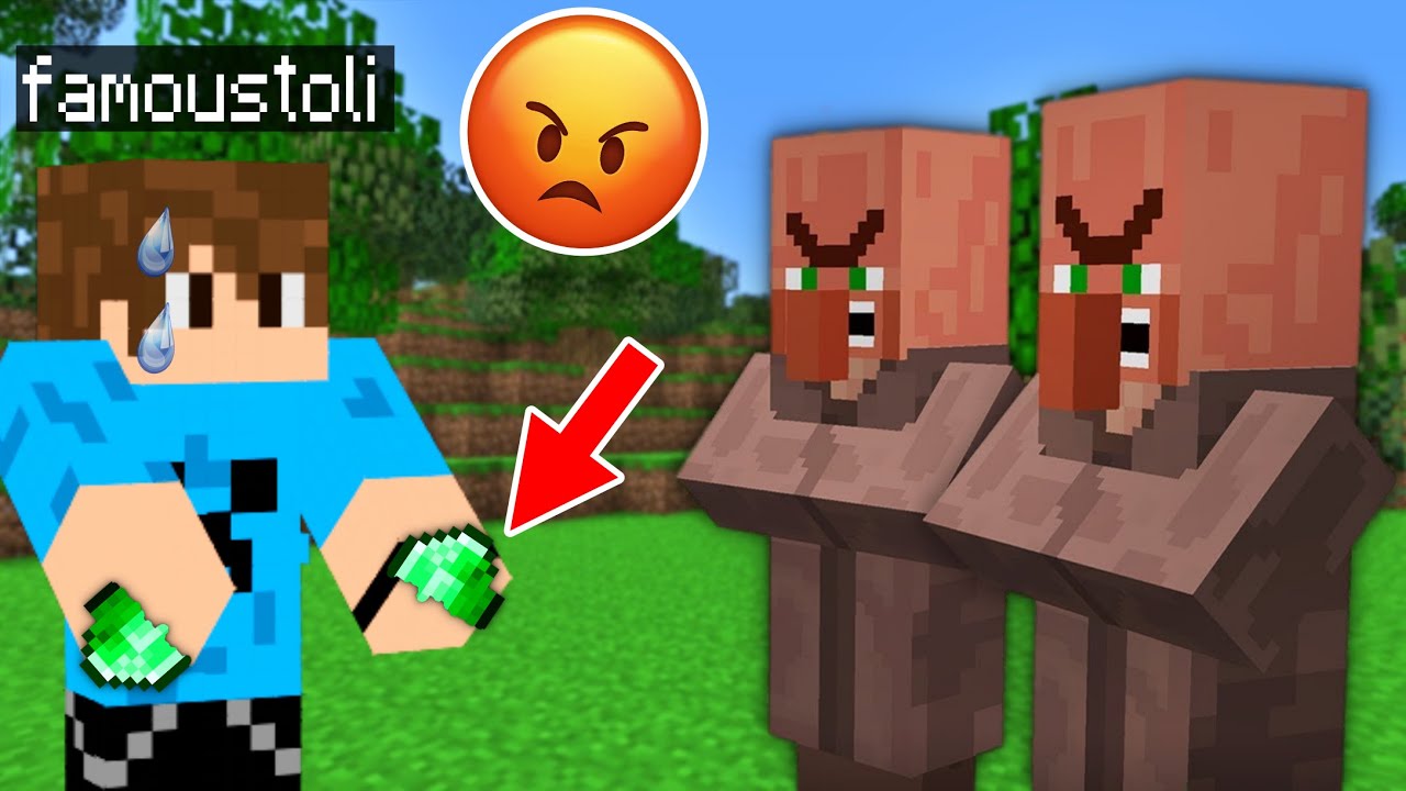 5 ΤΡΟΠΟΙ ΓΙΑ ΝΑ ΘΥΜΩΣΟΥΝ ΟΙ VILLAGERS ΣΤΟ MINECRAFT
