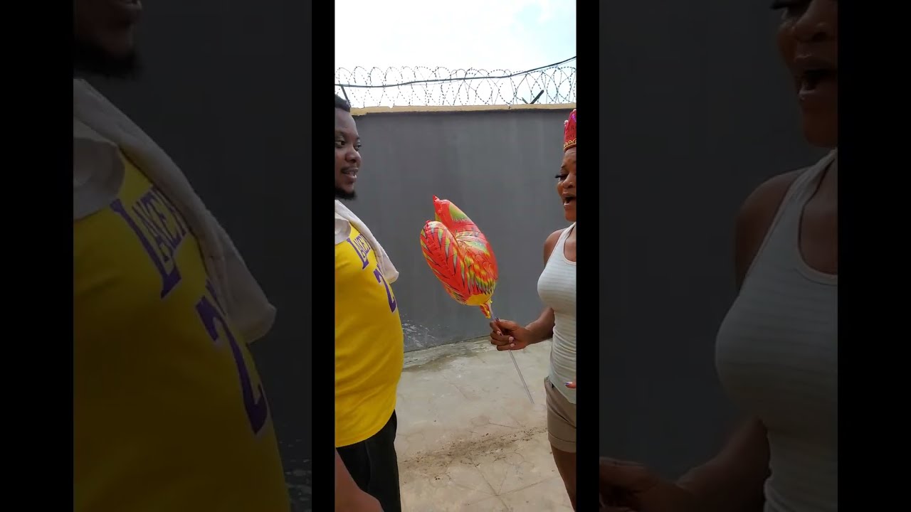 I got her Christmas gift and see how she reacted #couple #relationship #marriage #entertainment 