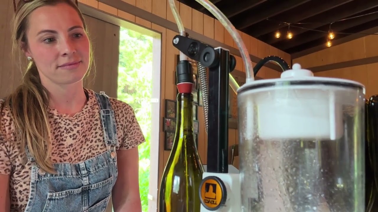 Chardonnay Bottling with Jessica Part 1