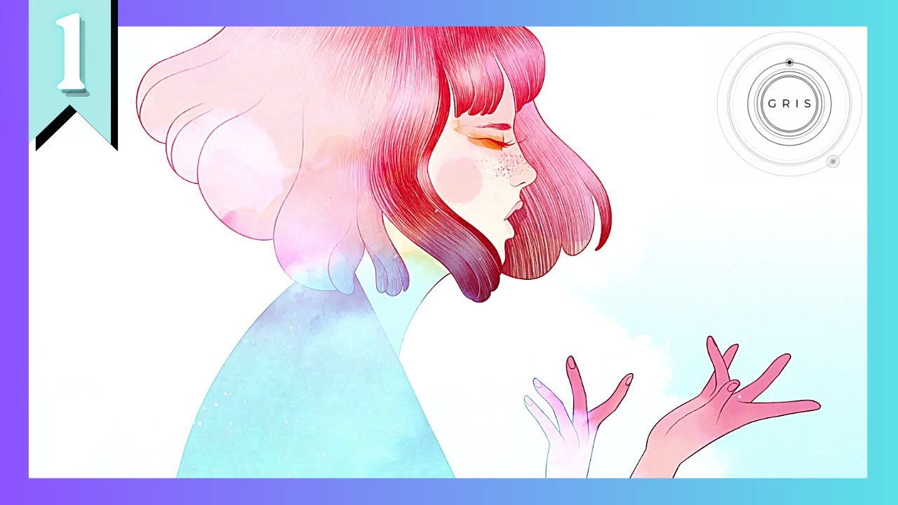 I'M OBSESSED WITH THIS GAME | Gris Playthrough (First Time) | Part 1