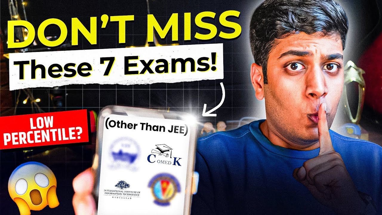 Top Engineering Exams other than JEE  | Lowest B.Tech Fees😱