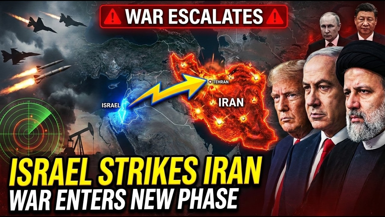 ISRAEL Strikes IRAN— Middle East War Enters DANGEROUS New Phase