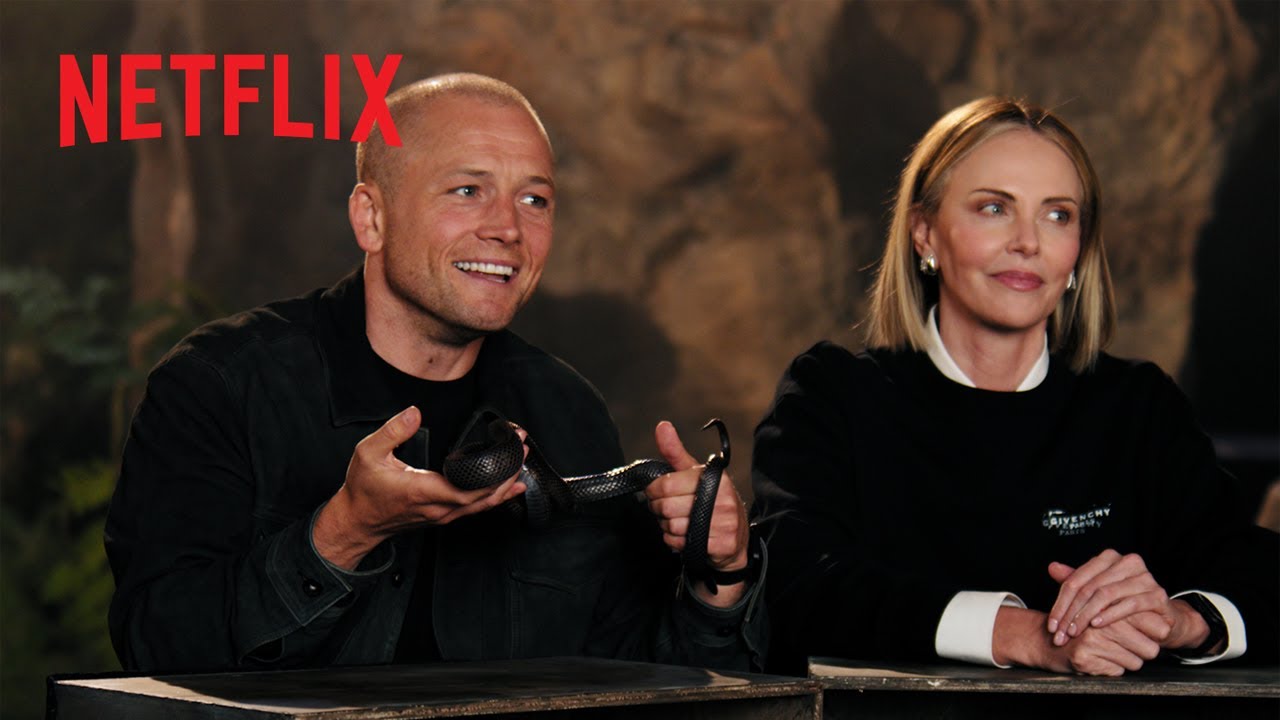 What's in the Box with Charlize Theron and Taron Egerton | Apex | AfricaOnNetflix