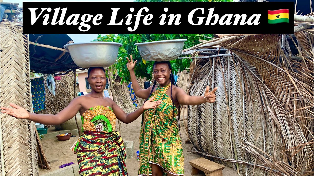 My African Village Morning Routine Ft Dee Mwango || Typical Ghanaian Village