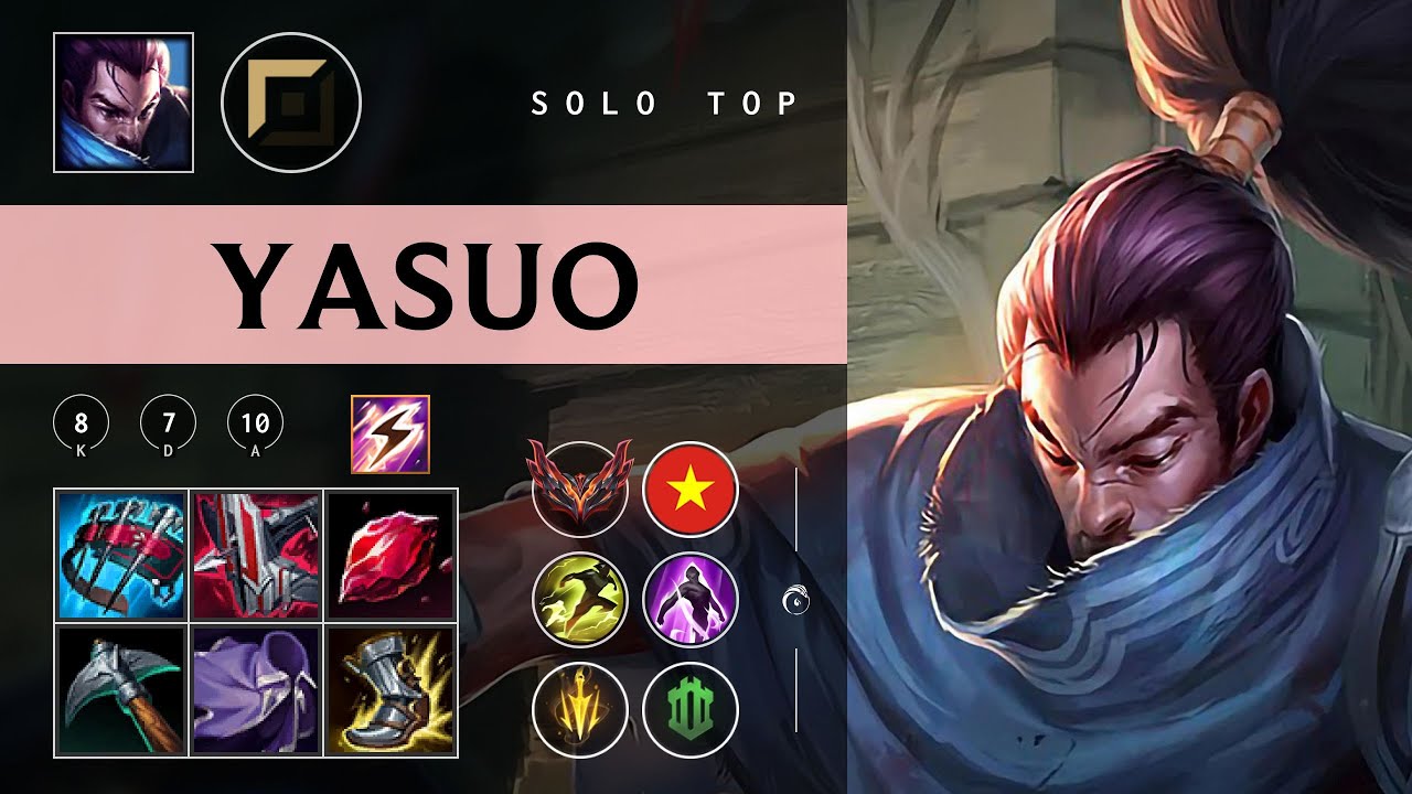 Yasuo Top vs K'Sante - VN Grandmaster Patch 26.01