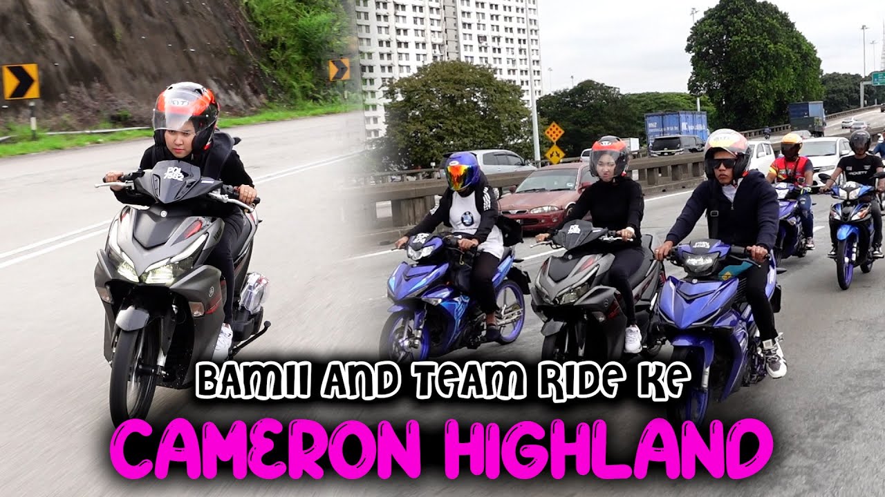 BAMII AND TEAM ATTACK CAMERON HIGHLAND ! MEMANG BEST SEJUK !! RANCAK BAQ HANG !
