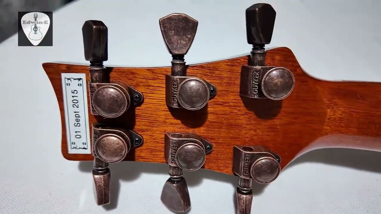 Распаковка и установка колков Guyker Locking.