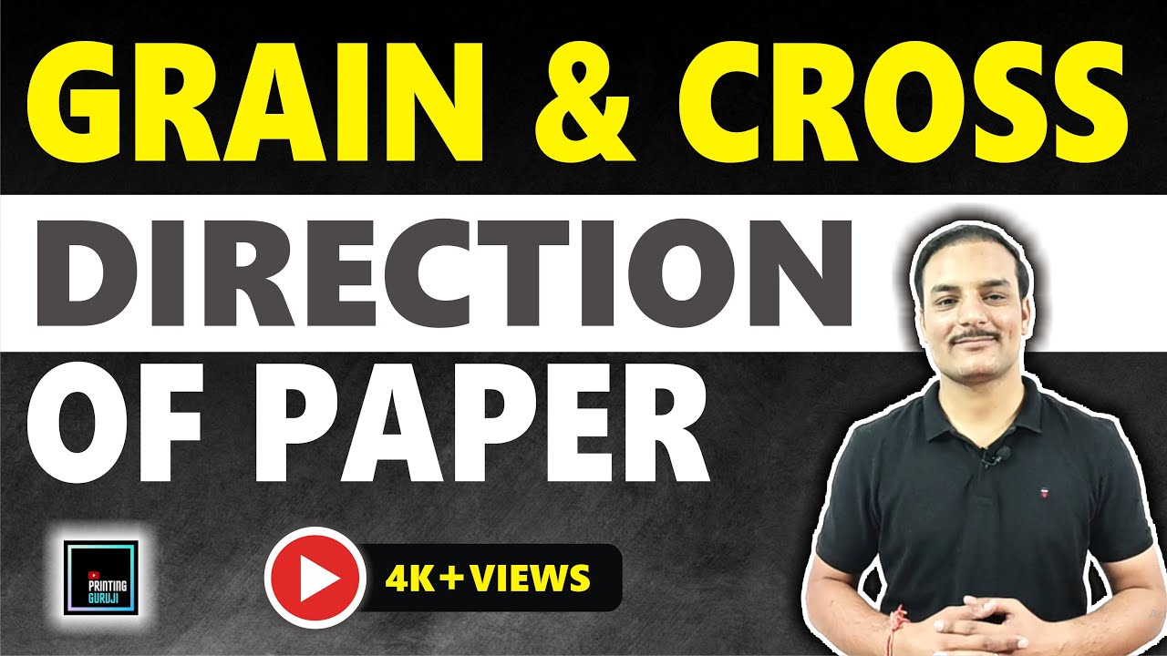 How To Check Cross and Grain Direction of Papers | PRINTING TECHNOLOGY | PRINTING GURUJI