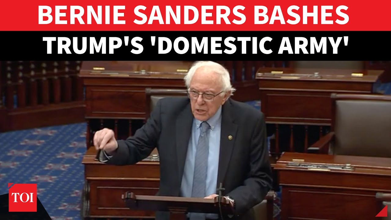 'Trump's Domestic Army On The Loose': Bernie Sanders Pushes To Shift ICE's $75 Bn To Medicaid