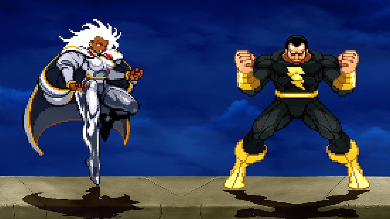 Storm Vs. Black Adam - Precipice of Power