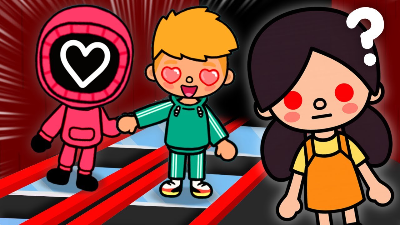 Ich LIEBE EINE SQUID GAME GUARD in TOCA BOCA 😍