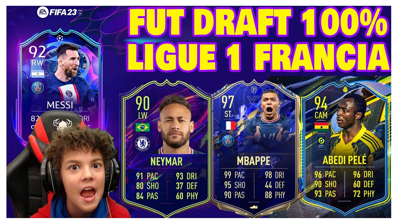 FUT 23 DRAFT... 100% Campionato Francese LIGUE 1 UBER EATS (FRA 1) - FIFA 23