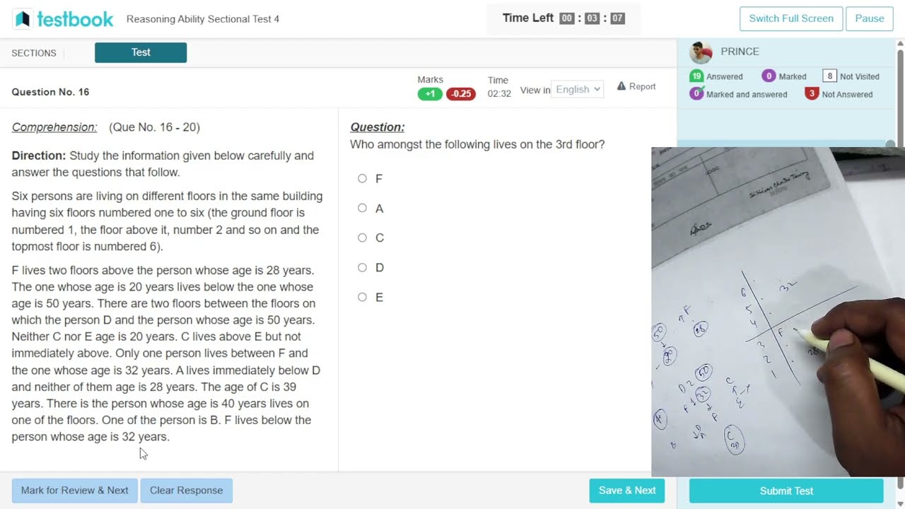 Sbi Po Reasoning Sectional Mock Testbook | How to attempt Mock Test #sbi #guidely #testbook #exam