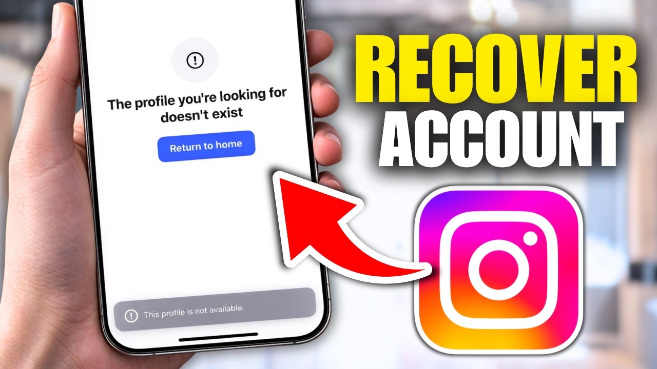 How To Recover Deleted Account On Instagram