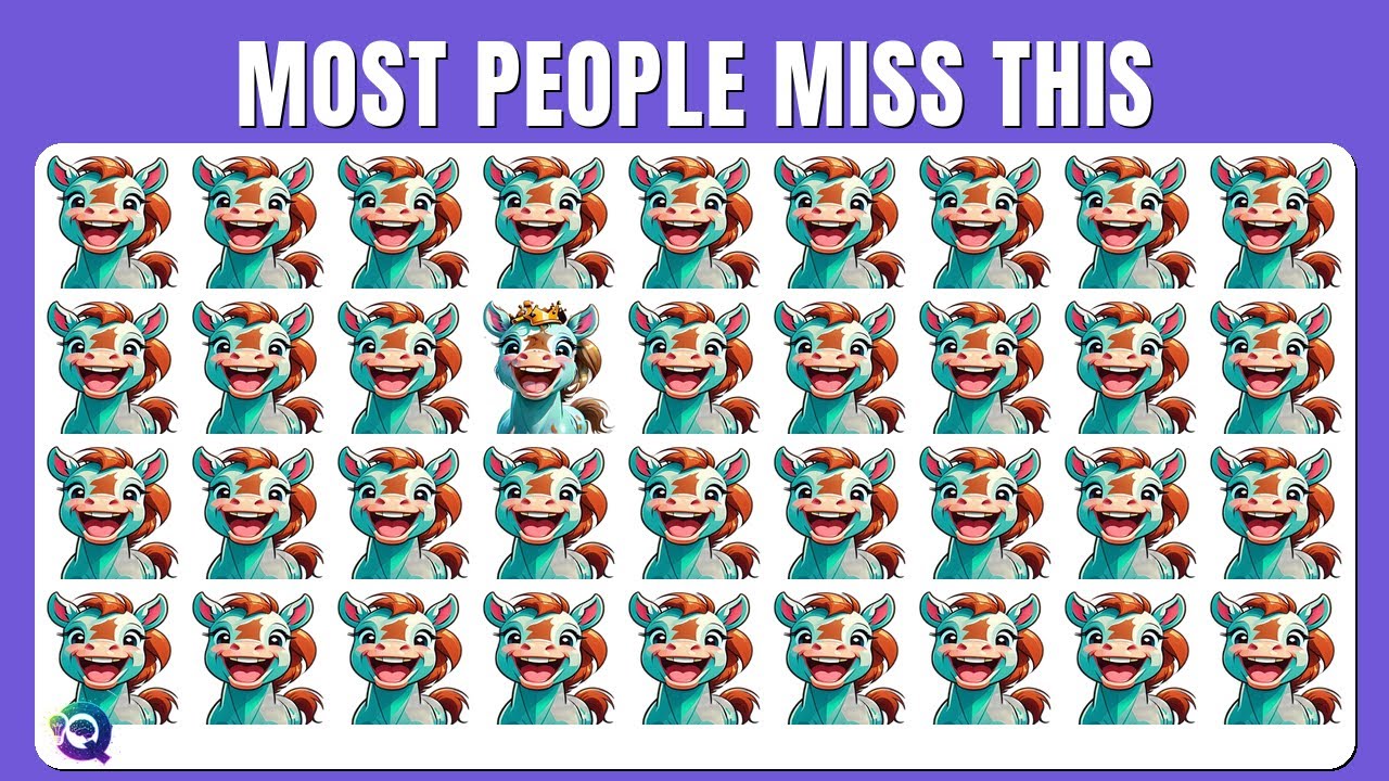 Find the ODD One Out - Laughing Foal 💦🤣😂 | Easy, Medium, Hard - 42 Ultimate Fun Levels | Quizity