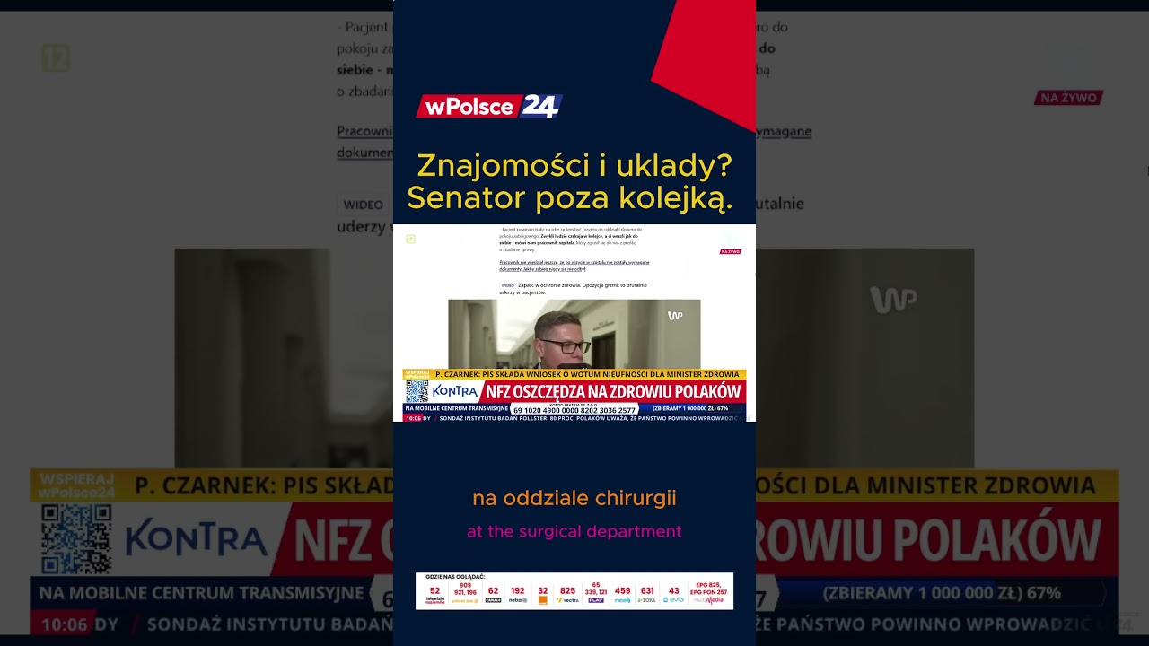 Skandal w szpitalu! Kto ma pierwszeństwo? Pacjent czy układy?