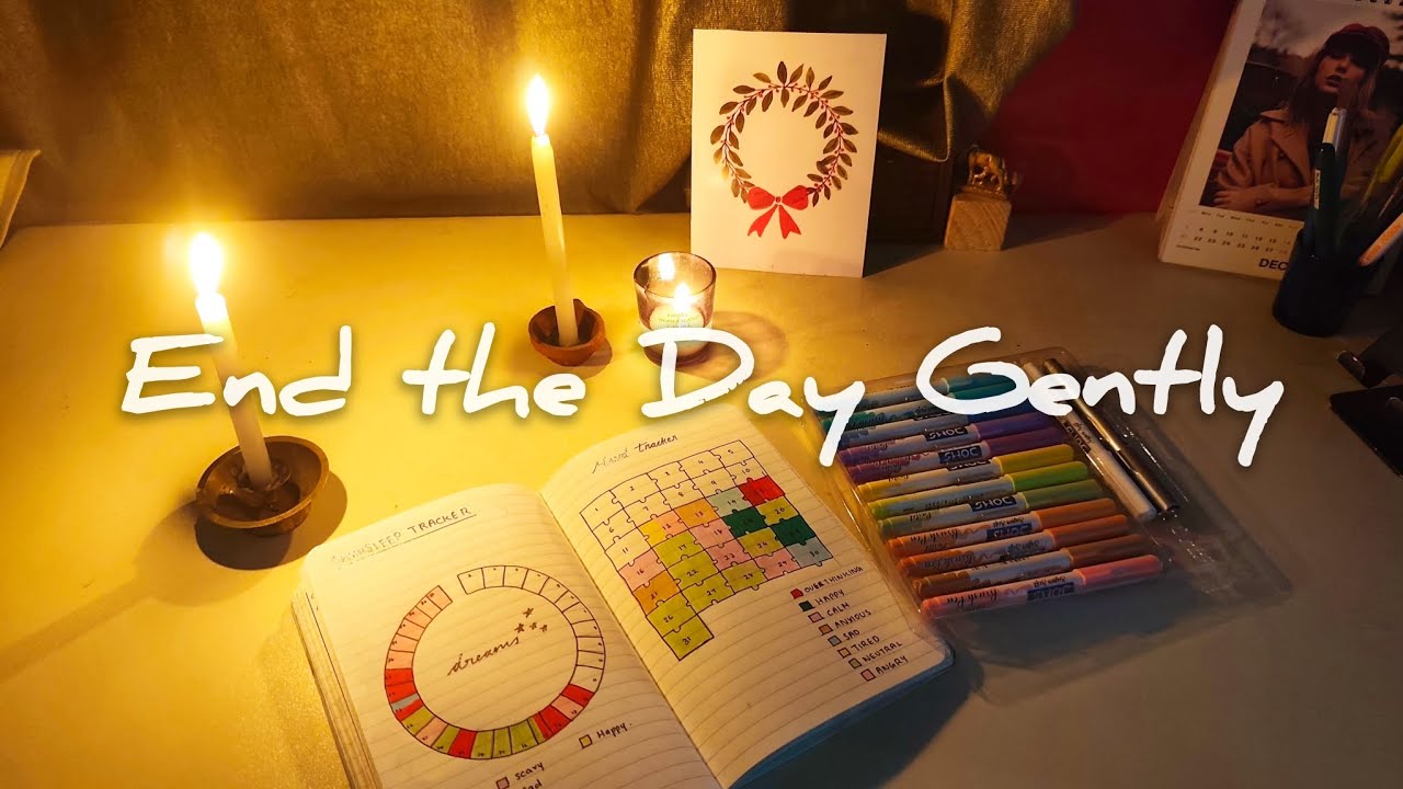 My Night Journaling Routine | Slow & Calm ✨ #journaling 