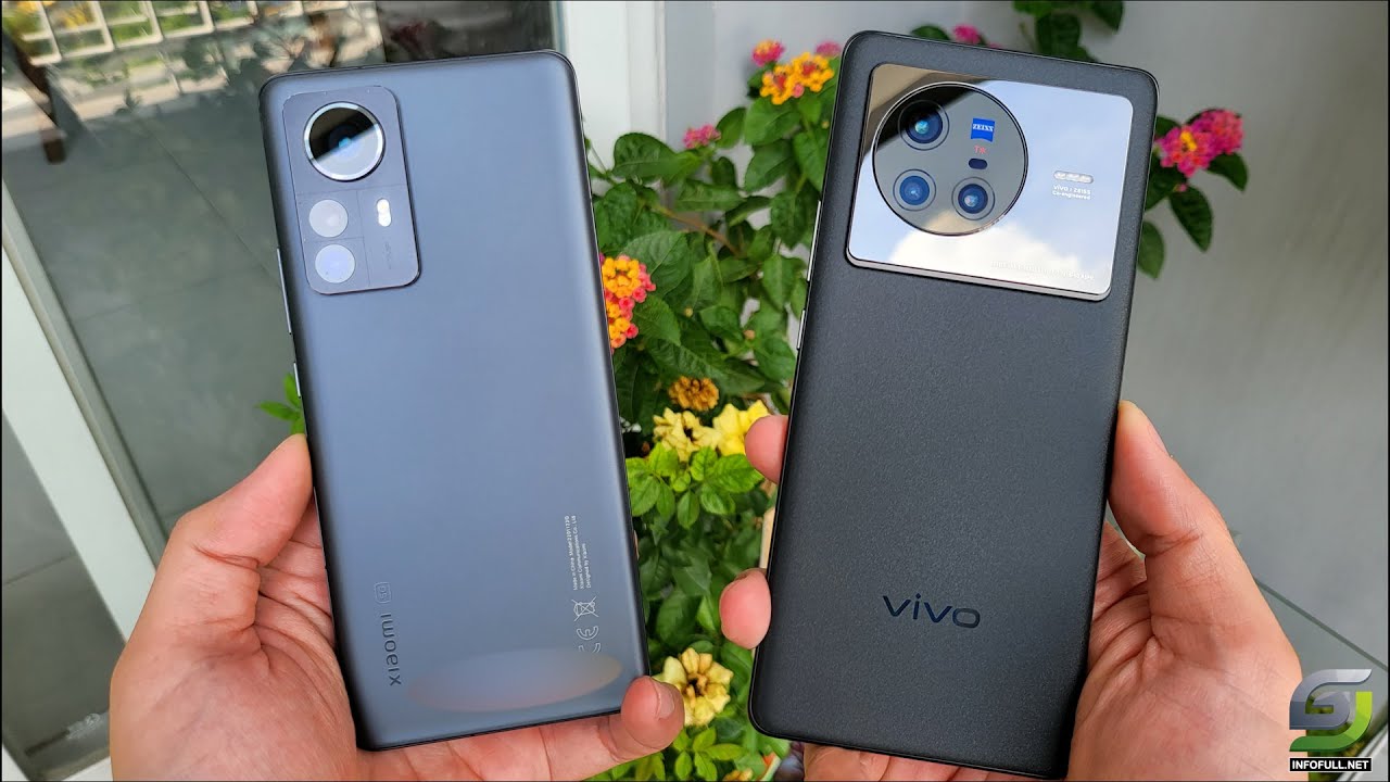 Xiaomi 12 Pro vs Vivo X80 | Video test Display, SpeedTest, Camera Comparison