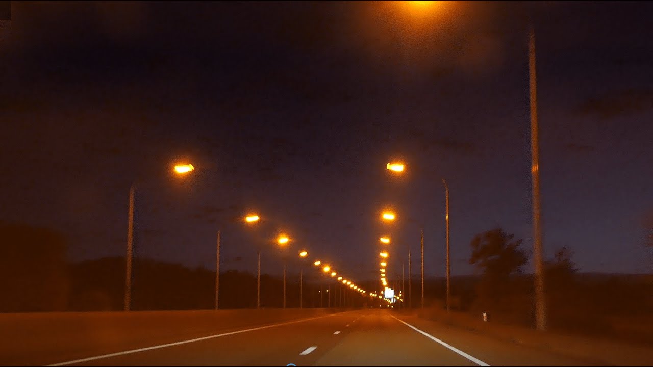 SOX Lighting: N4 Motorway - Marche-en-Famenne, Belgium [4K]