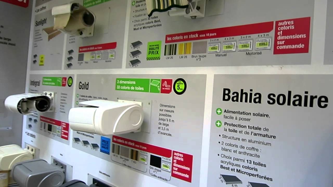Store banne de Leroy Merlin : Pr&eacute;sentation de la gamme et r&eacute;sum&eacute;