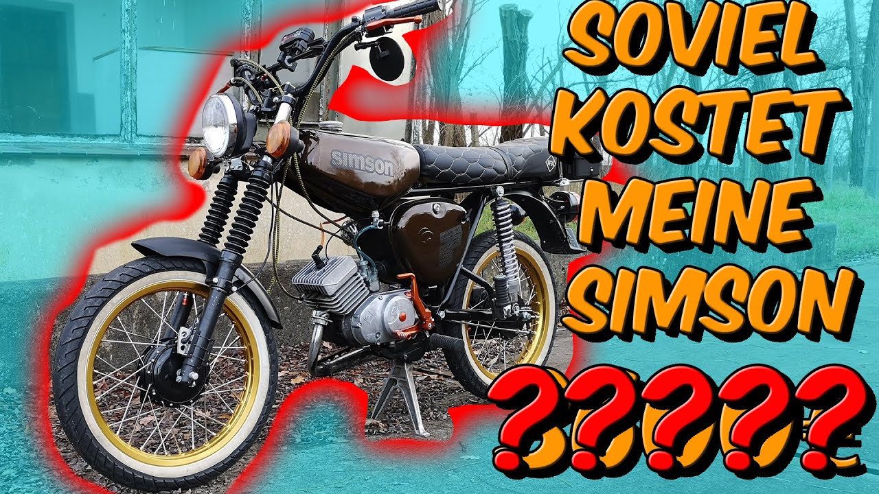WAS KOSTET EINE SIMSON? | Simson S50 S51 Wiederaufbau, Restauration #47 | NEUER KANAL IN DER INFOBOX