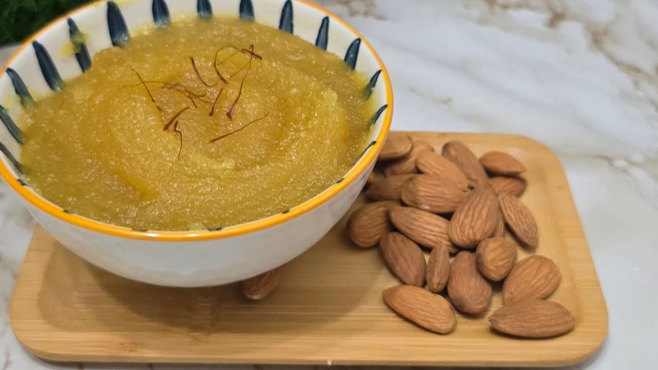 Deepavali Series  : Badam Halwa | Almond Halwa