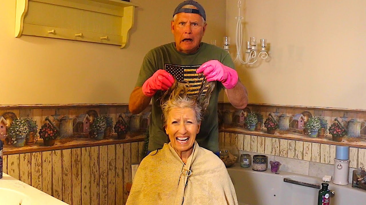 Psycho Dad with his Multiple Personalities Dyes Terry's Hair
