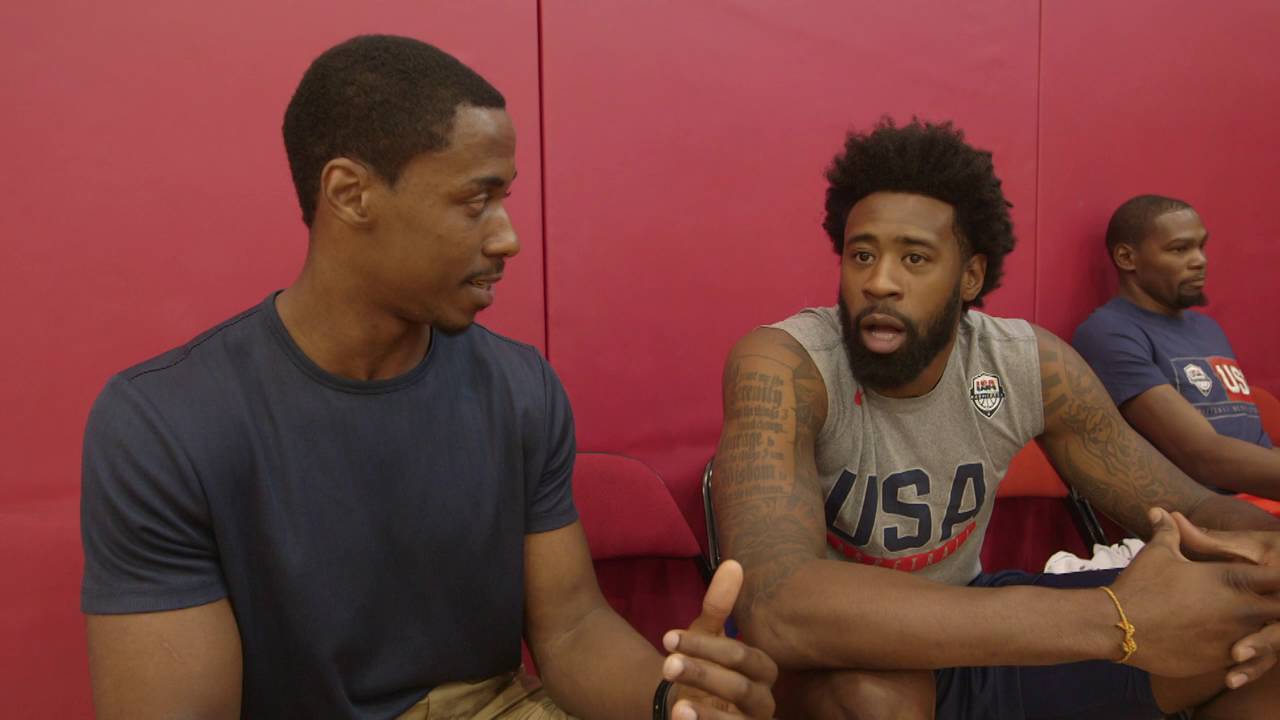 USA Basketball Learns Portuguese With Jerome Meyinsse