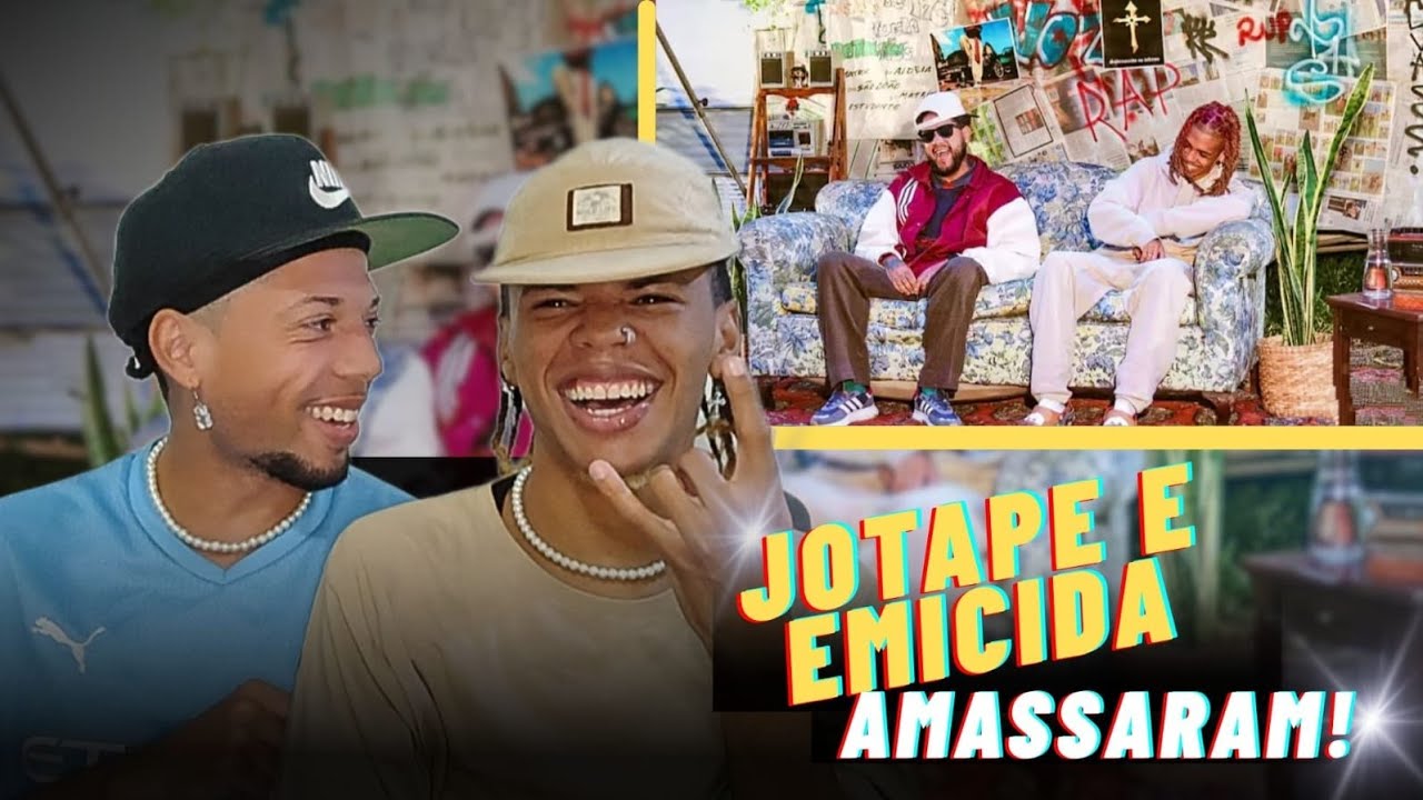 REACT 🫀- 14. Jotape, Emicida, Papatinho - Leandro Roque (Até A Ultima Rima)