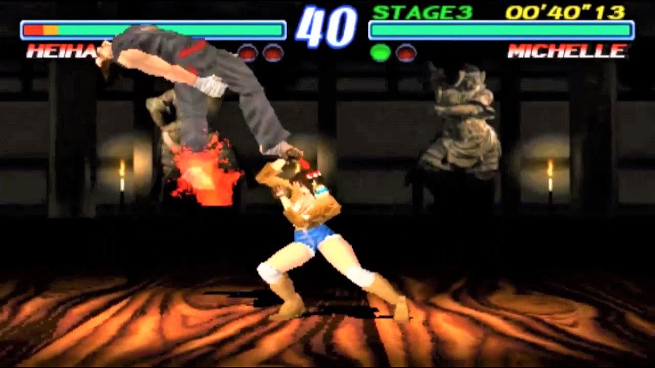 Michelle Chang With Jun's Moves Gameplay - Tekken 2 (Arcade Version) (Requested)