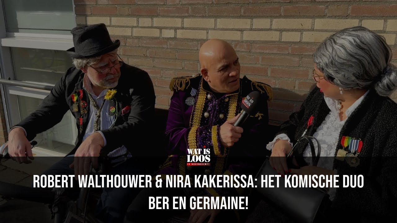 ROBERT WALTHOUWER & NIRA KAKERISSA: HET KOMISCHE DUO BER EN GERMAINE!