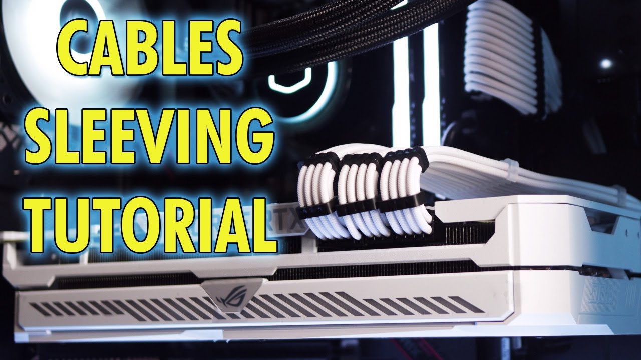Cómo instalar Cables Personalizados Sleeving 🌟 ¿Valen la Pena?