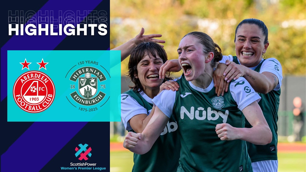 Aberdeen v Hibernian | HIGHLIGHTS | ScottishPower Women's Premier League