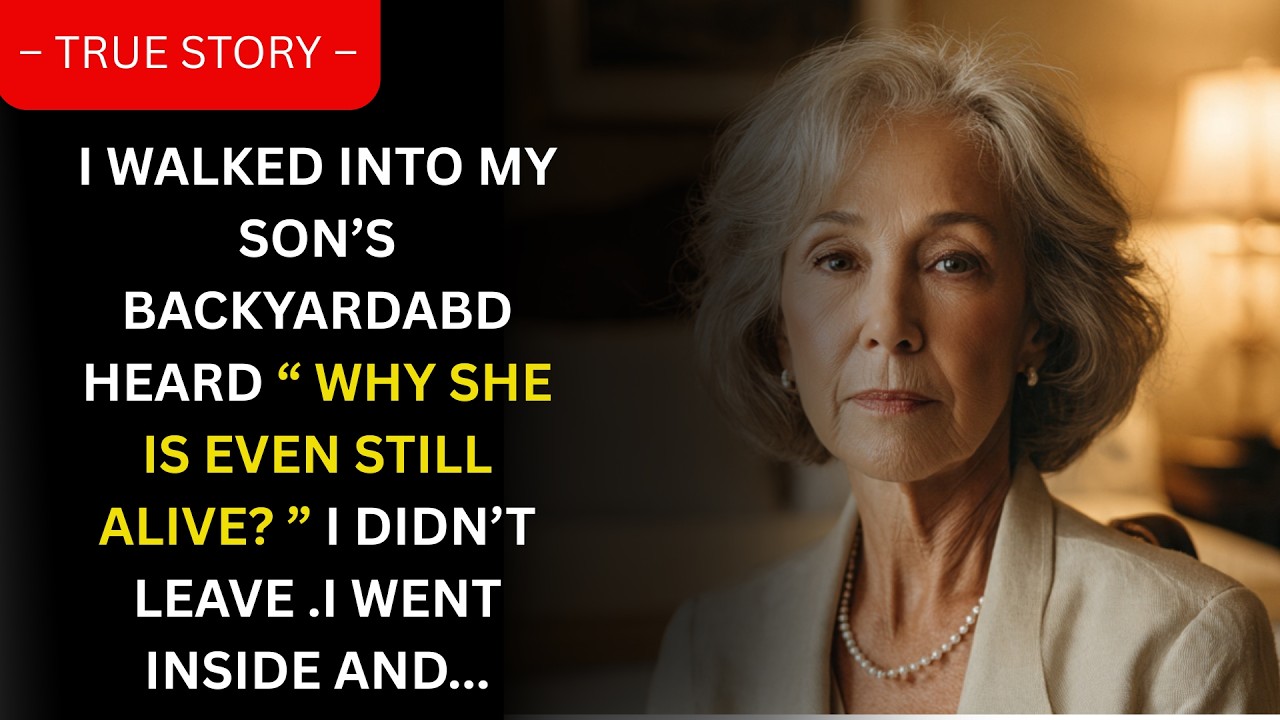 I walked into my son’s backyard and heard, “Why is she even still alive?”I didn’t leave. I went...