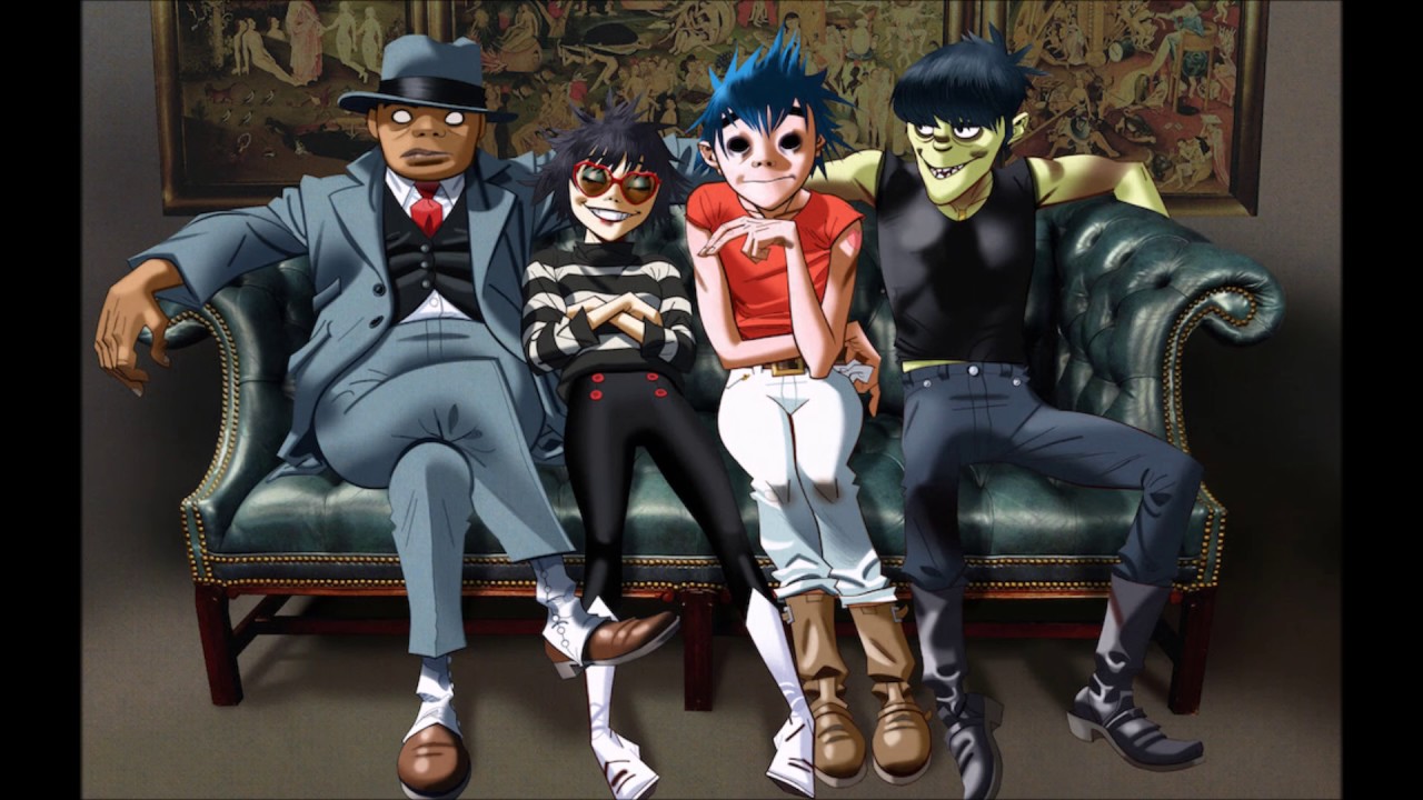 Gorillaz Murdoc and 2D on MistaJam (BBC Radio one) -interview