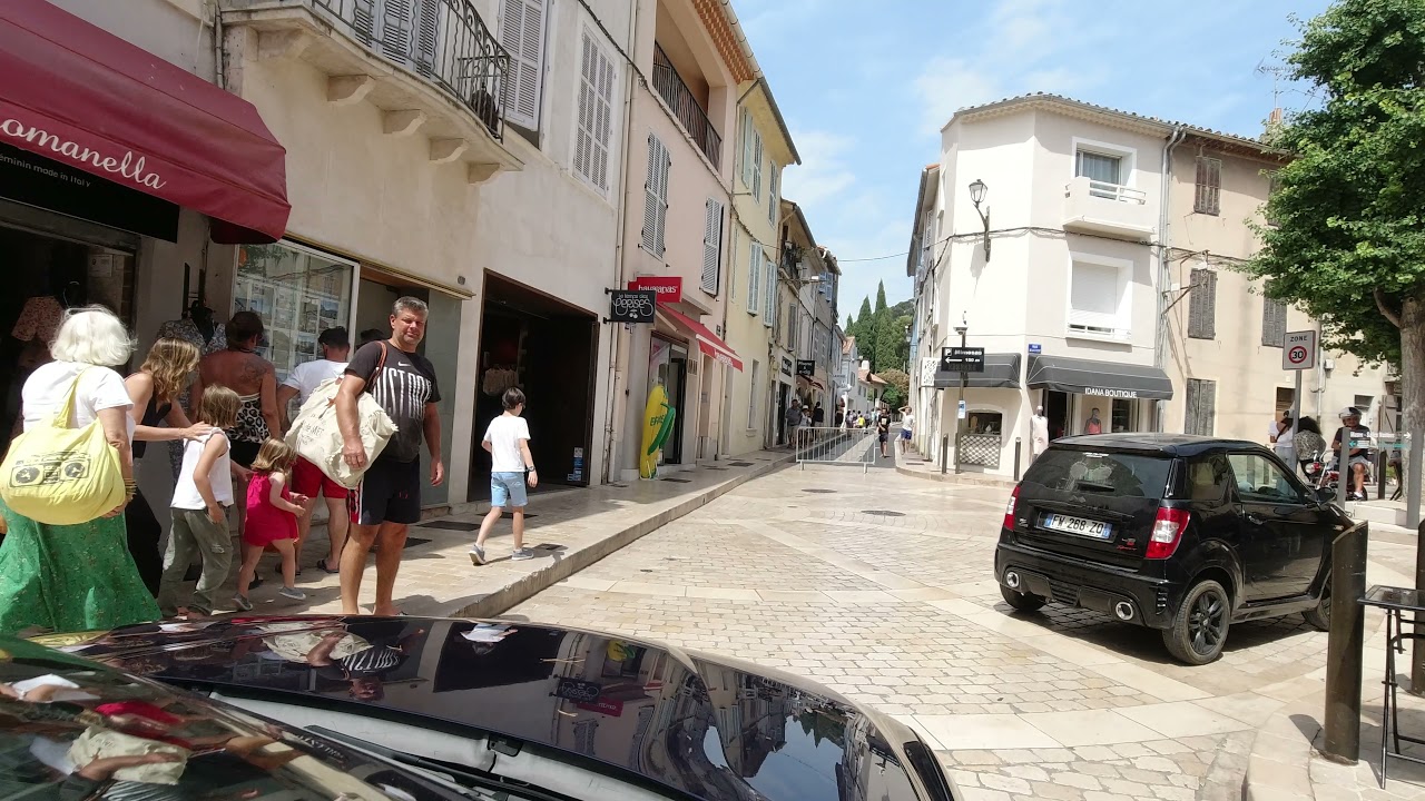The streets of Cassis. Walking in Cassis 4k. ✅