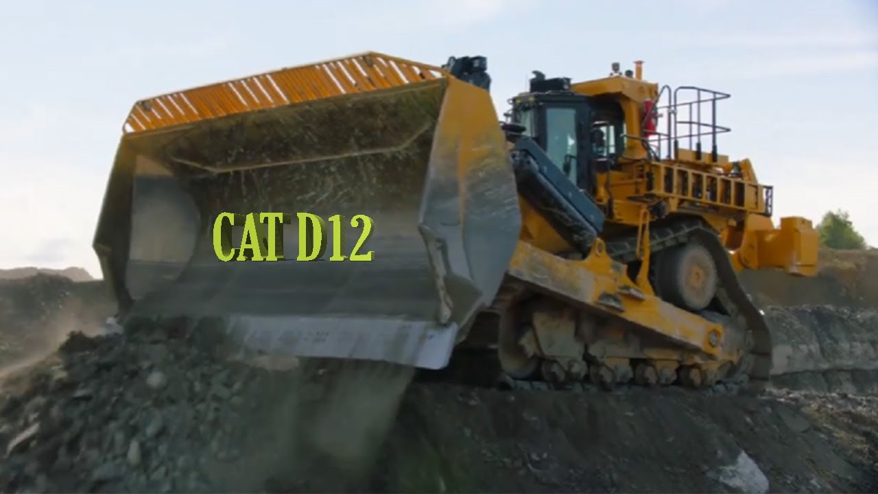 Бульдозер Caterpillar D12